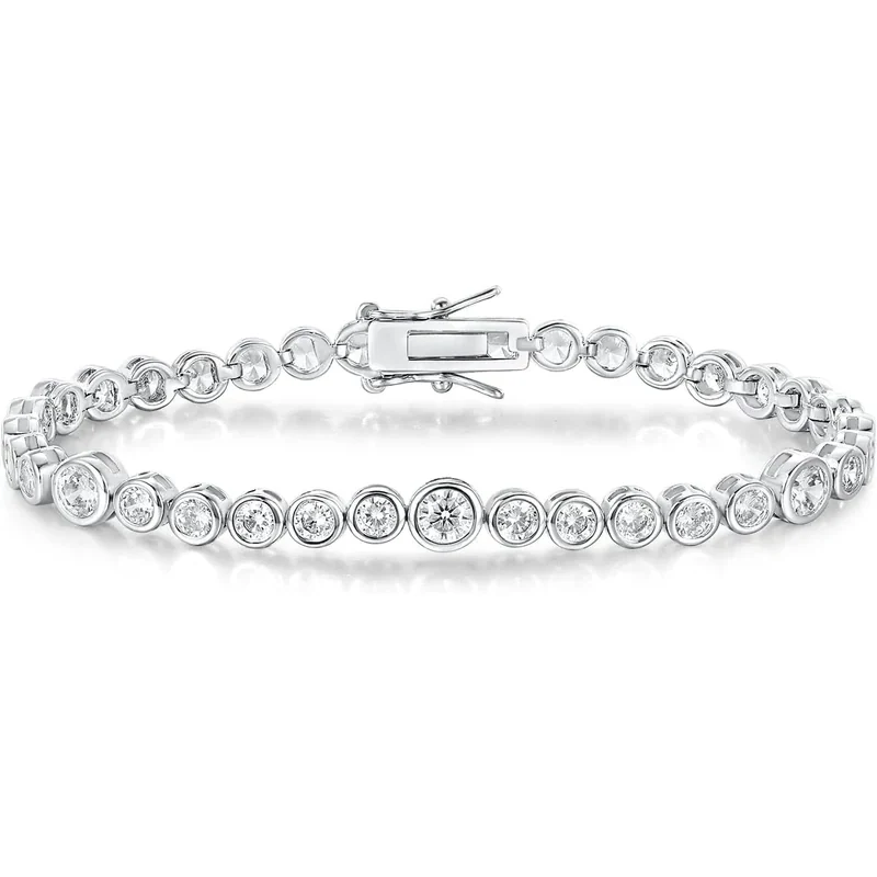 17cm Classic Tennis Bracelet by Gemsme