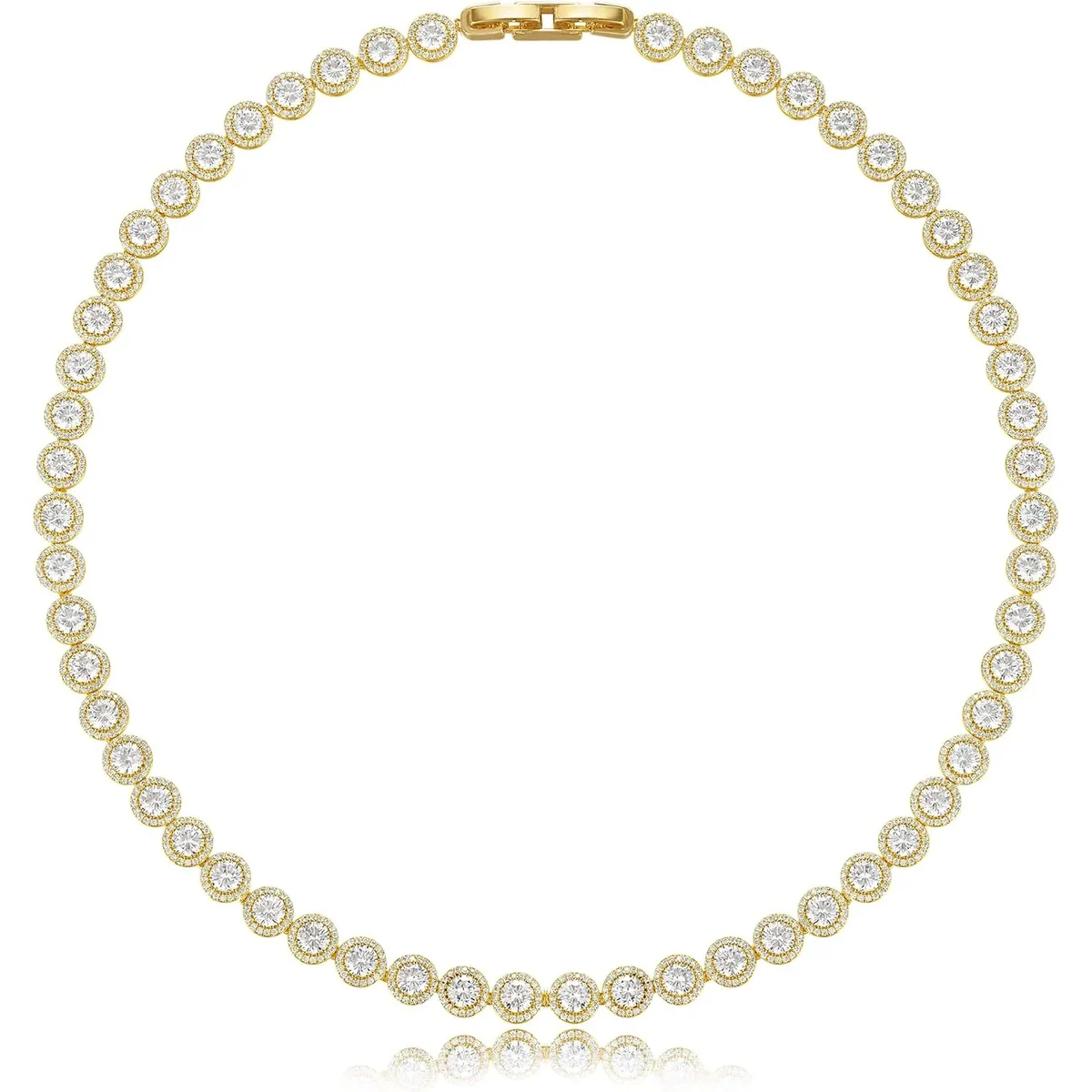 4mm Tennis Choker by Gemsme