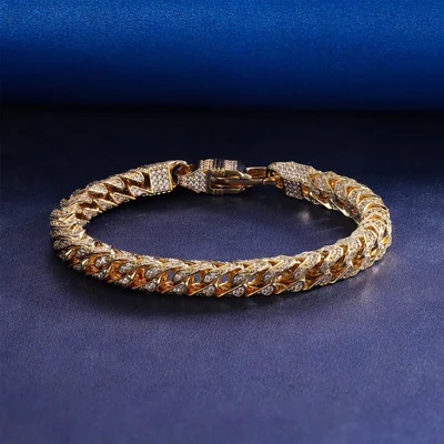 6mm Iced Miami Cuban Bracelet by Gemsme