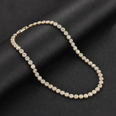 4mm Tennis Choker by Gemsme