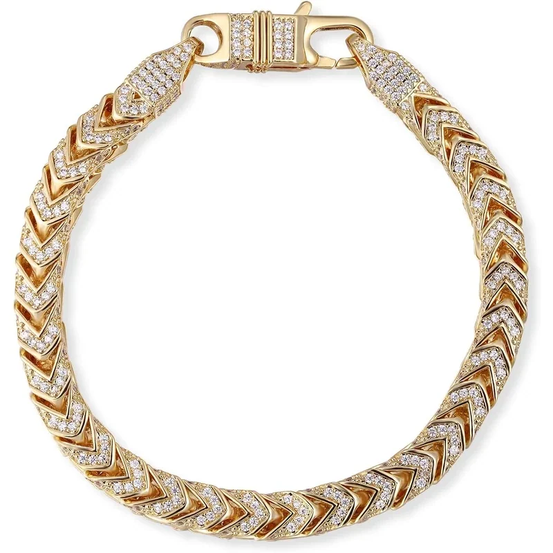 6mm Iced Miami Cuban Bracelet by Gemsme