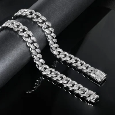Cuban-Style CZ Bracelet by Gemsme