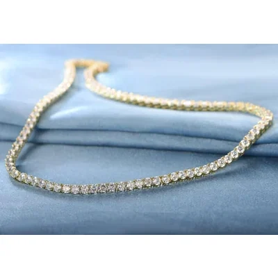 Yellow Gold Tennis Set of Three by Gemsme, Gold