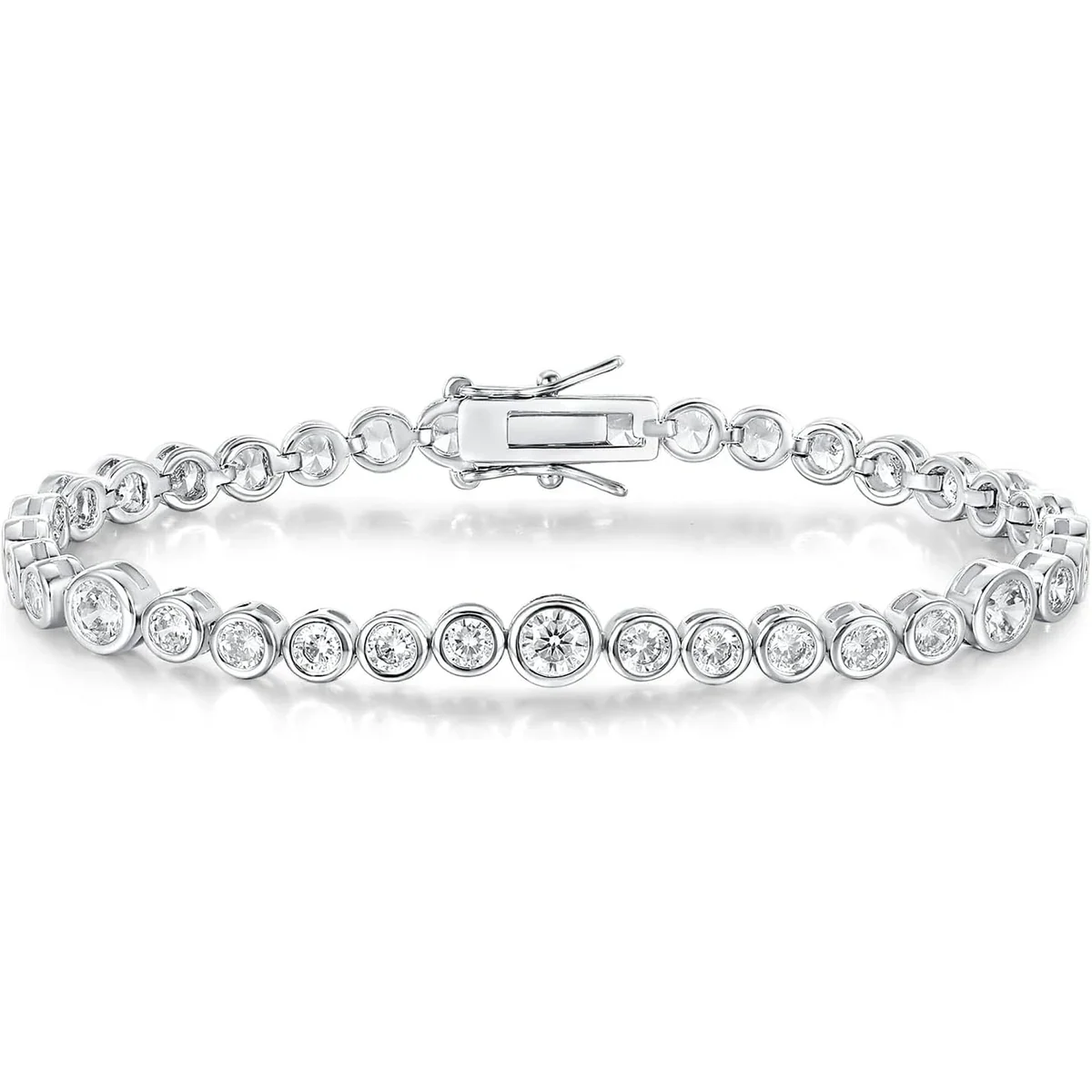 17cm Classic Tennis Bracelet by Gemsme