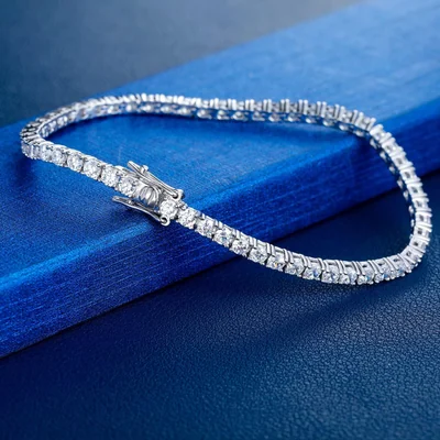 Prom Tennis Set of Three by Gemsme, 3.0mm with 7In Bracelet&18in Necklace