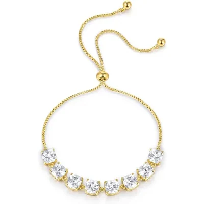 Gold Tennis Bracelet by Gemsme