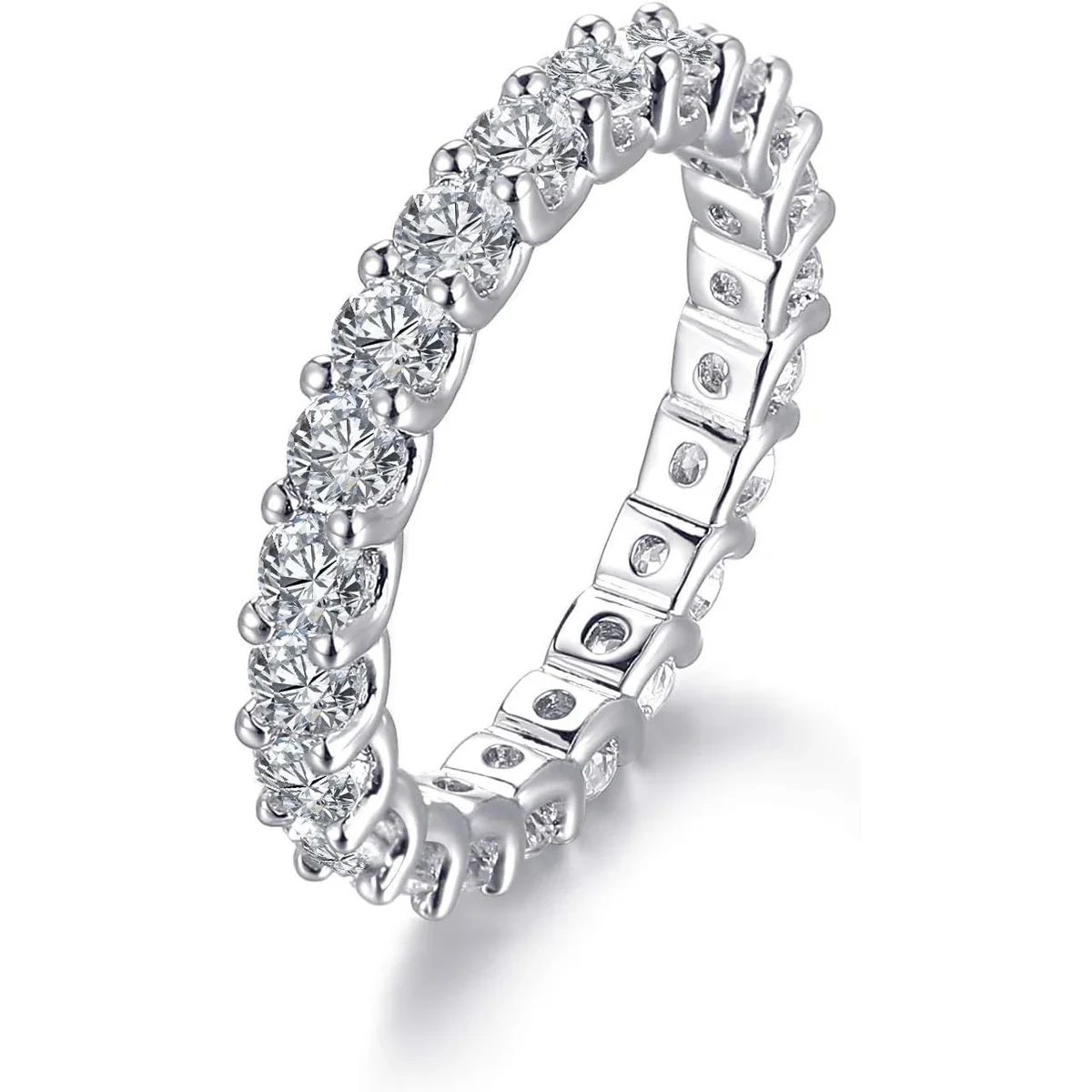 3mm Stackable Eternity Band by Gemsme