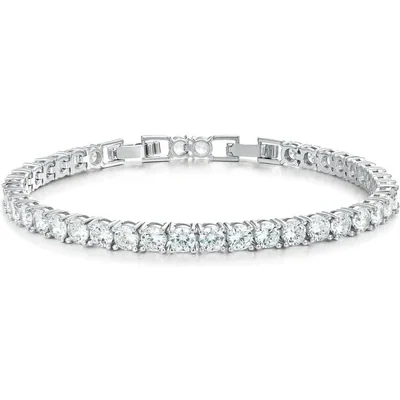 4mm Classic Tennis Bracelet by Gemsme