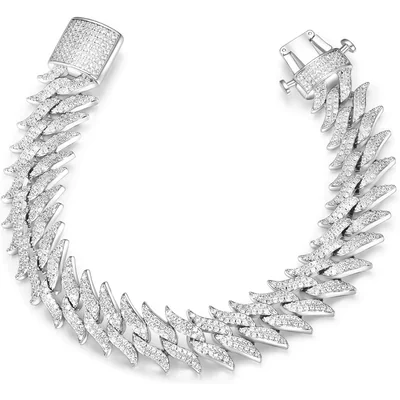 Cuban Link Chain Bracelet by Gemsme