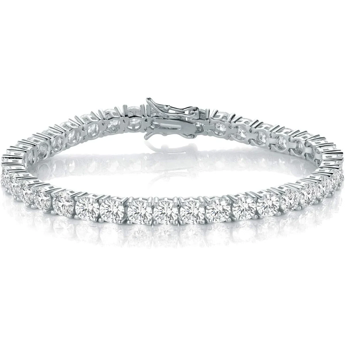 4mm Classic Tennis Bracelet by Gemsme